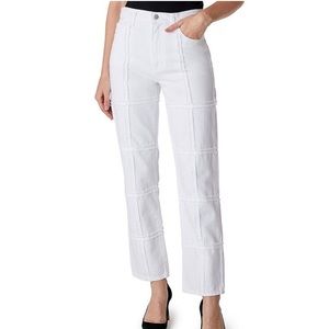 J Brand White Off the Grid Jules High-Waist Straight Leg Jeans Women Size 27